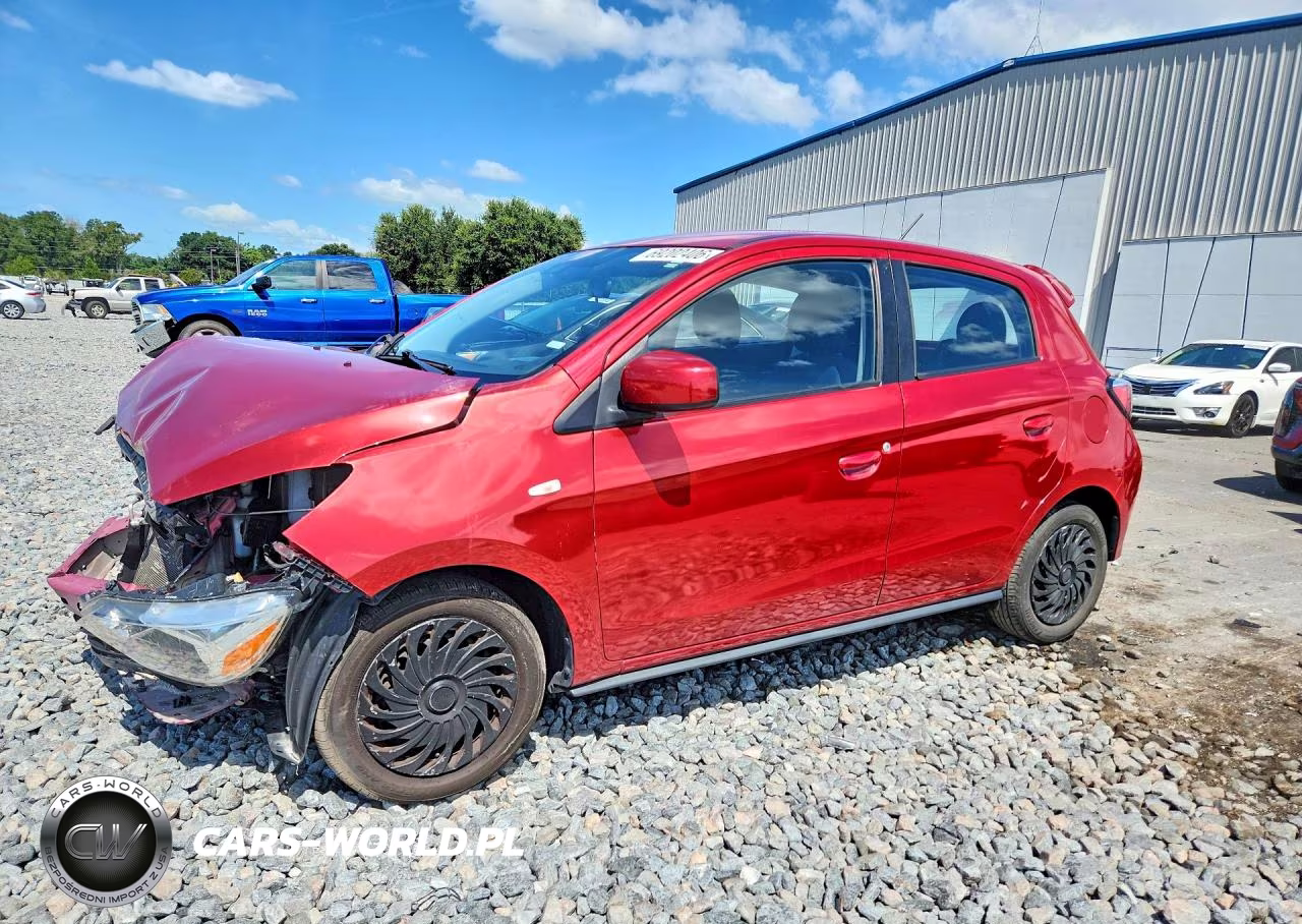 2022 Mitsubishi Mirage Es VIN:ML32AUHJ3NH003173 - 1