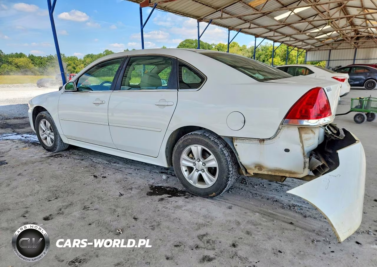 2012 Chevrolet Impala Ls VIN:2G1WF5E38C1316742 - 2