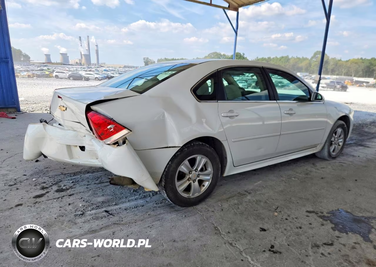2012 Chevrolet Impala Ls VIN:2G1WF5E38C1316742 - 3