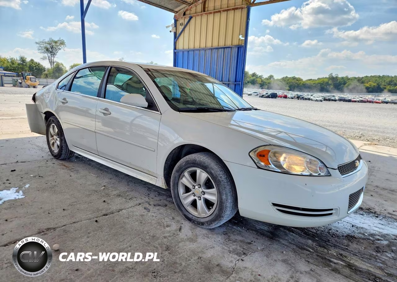 2012 Chevrolet Impala Ls VIN:2G1WF5E38C1316742 - 4