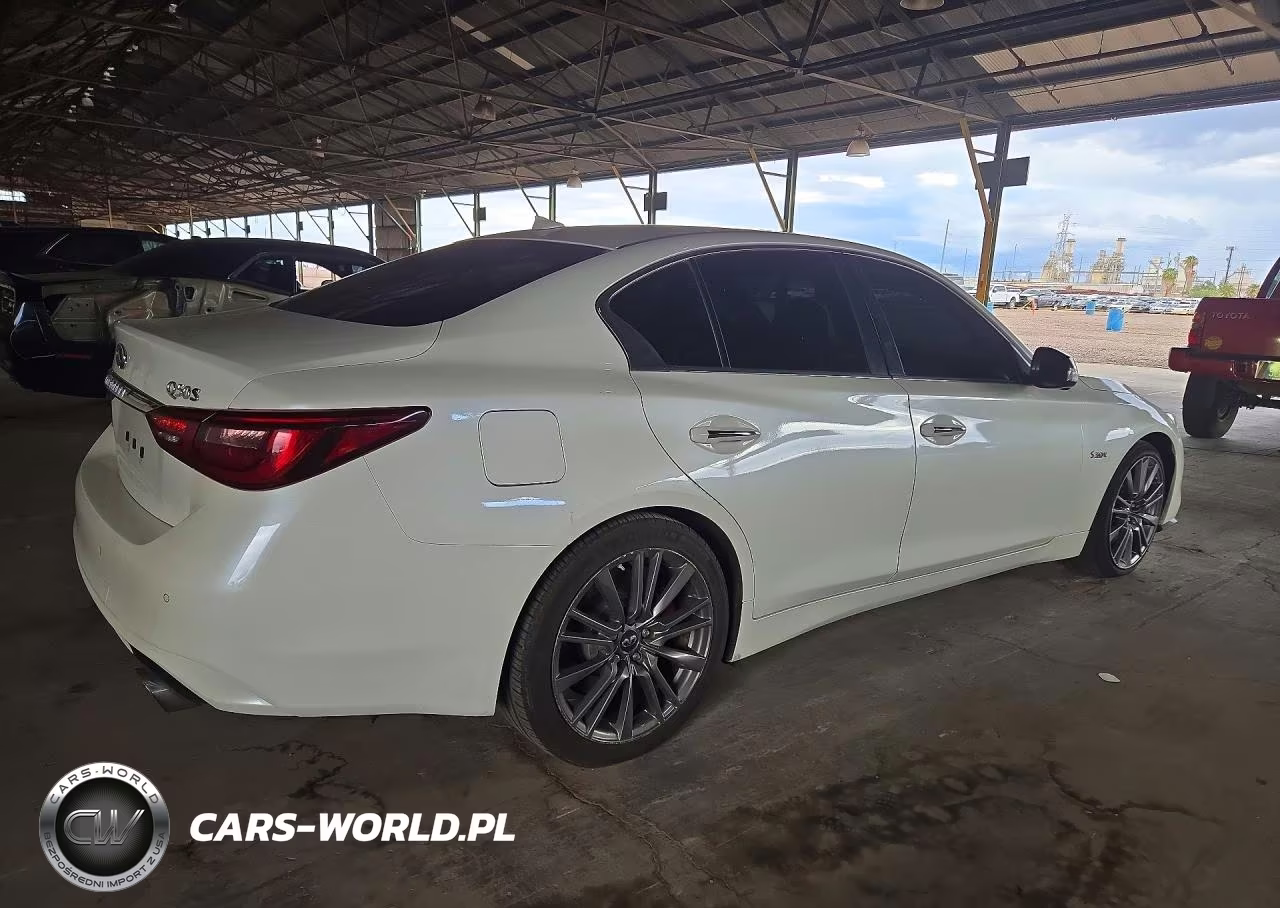 INFINITI Q50 RED SP VIN:JN1FV7AR5JM480051 - 3