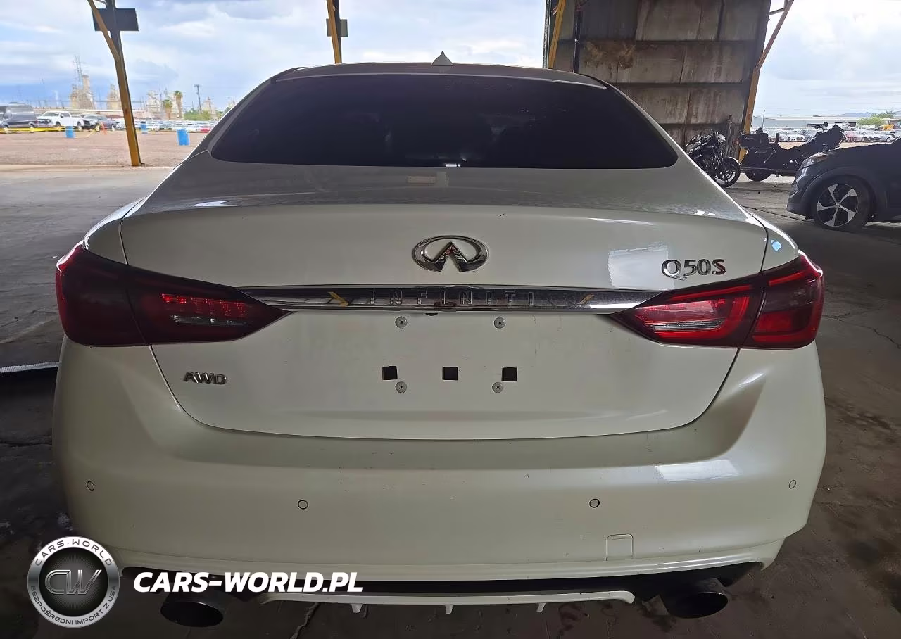 INFINITI Q50 RED SP VIN:JN1FV7AR5JM480051 - 6