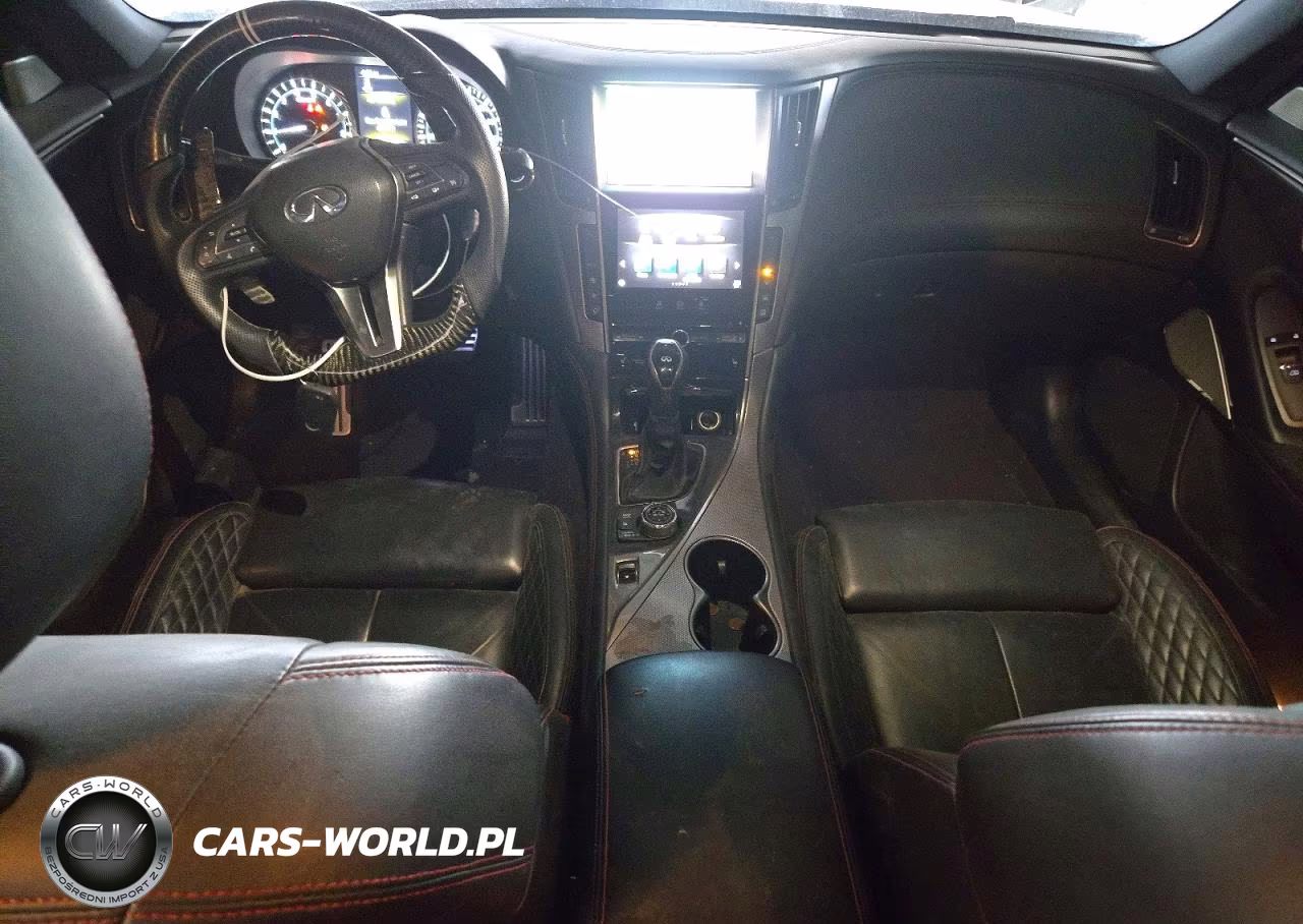 INFINITI Q50 RED SP VIN:JN1FV7AR5JM480051 - 8