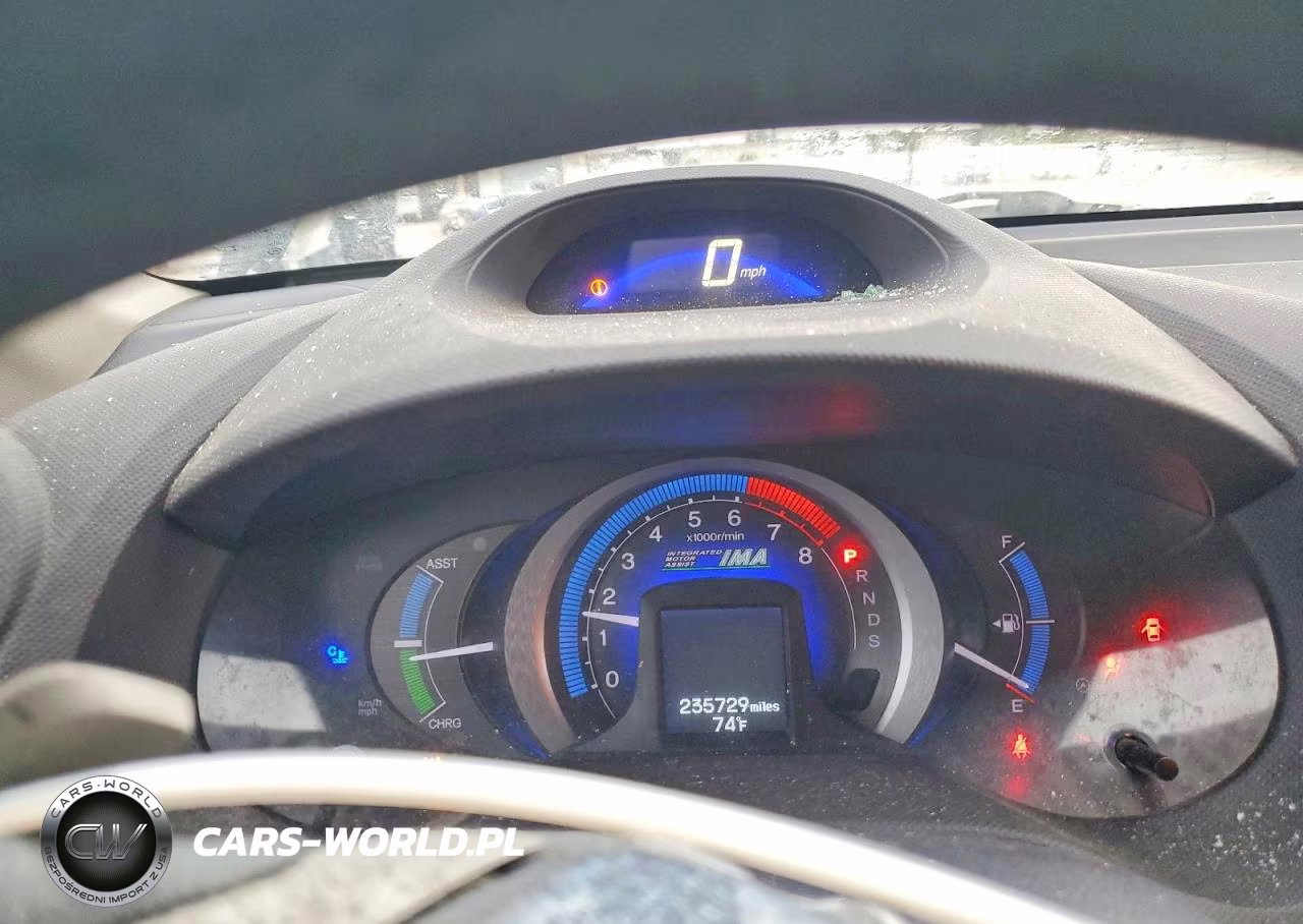 2010 Honda Insight Ex VIN:JHMZE2H72AS020065 - 9