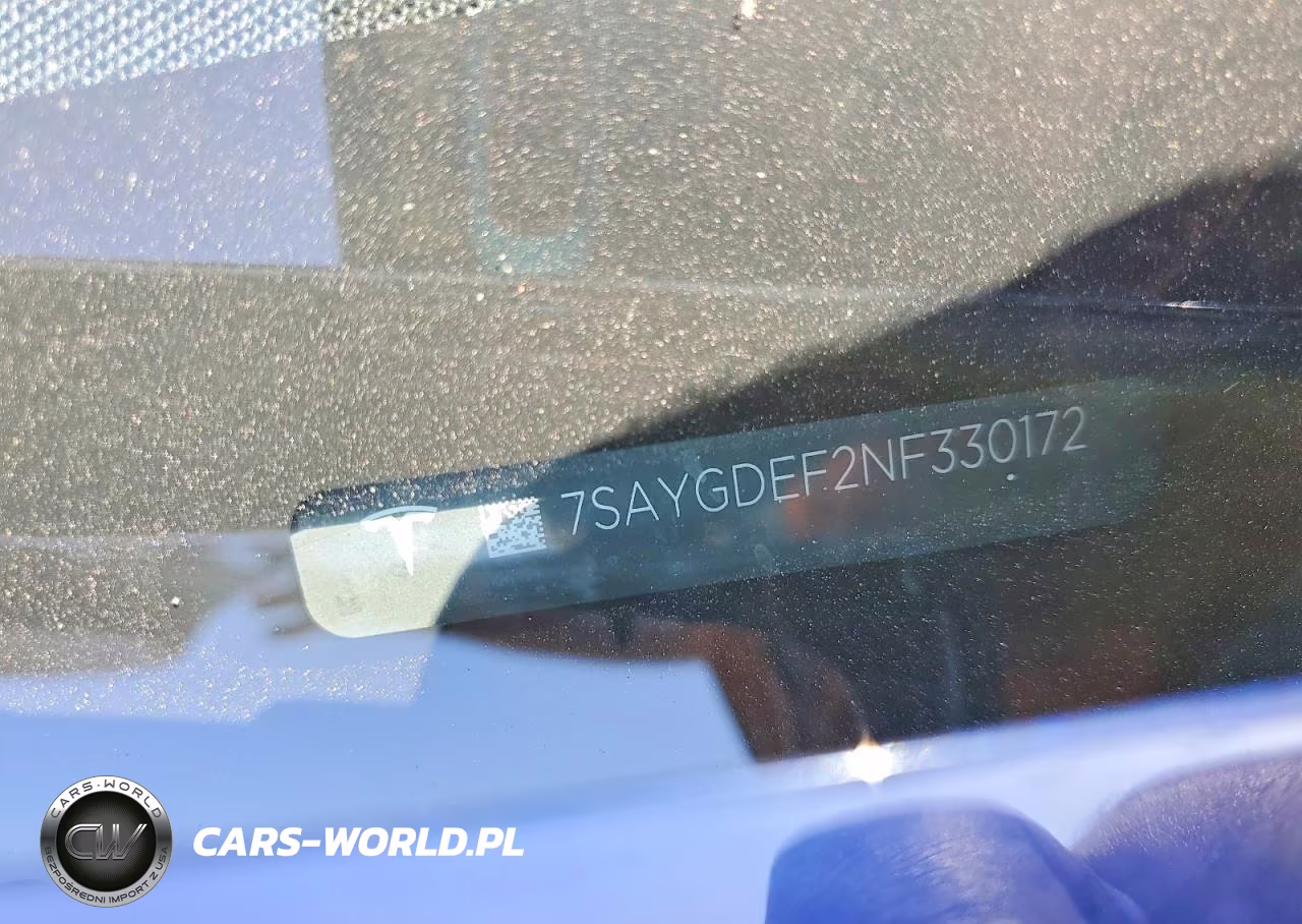 2022 Tesla Model Y Performance Dual Motor All-Wheel Drive VIN:7SAYGDEF2NF330172 - 12