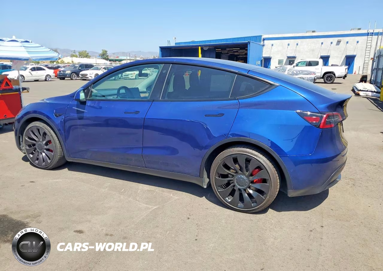 2022 Tesla Model Y Performance Dual Motor All-Wheel Drive VIN:7SAYGDEF2NF330172 - 2