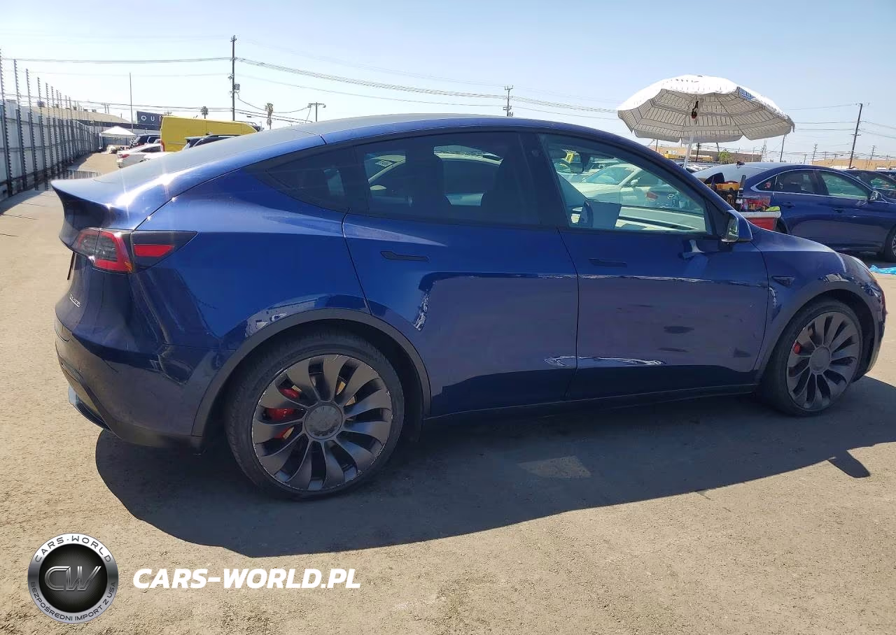 2022 Tesla Model Y Performance Dual Motor All-Wheel Drive VIN:7SAYGDEF2NF330172 - 3