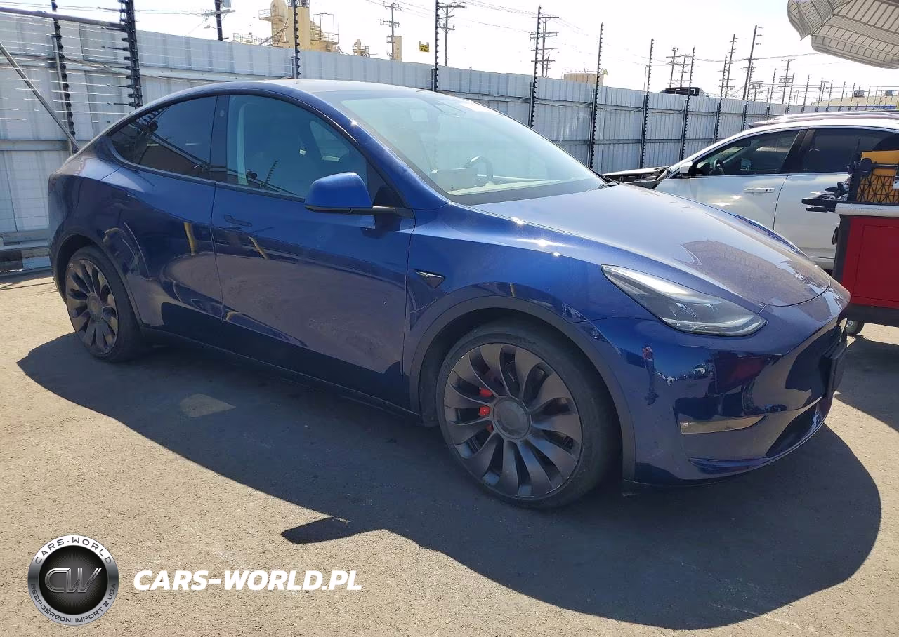 2022 Tesla Model Y Performance Dual Motor All-Wheel Drive VIN:7SAYGDEF2NF330172 - 4