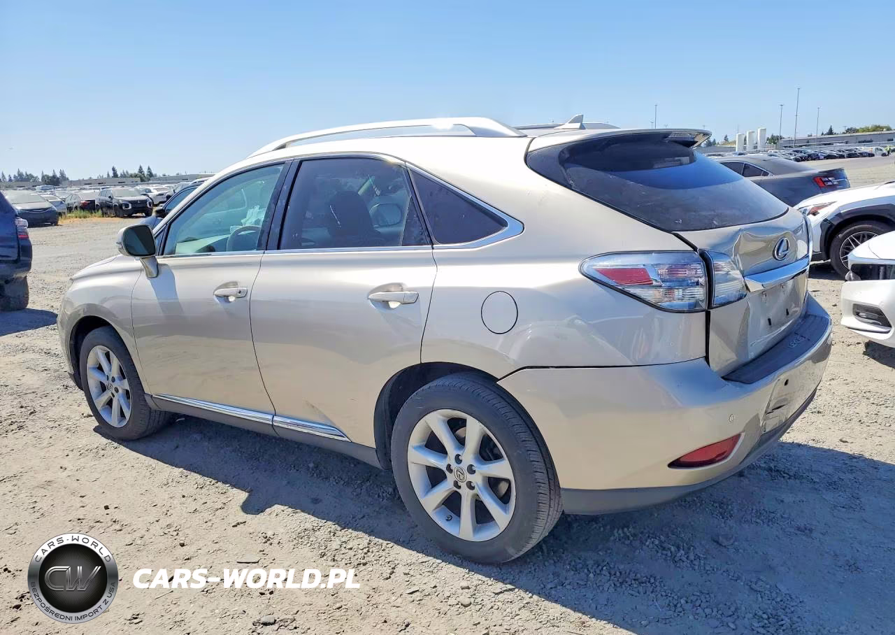 2012 Lexus Rx 350 VIN:2T2BK1BA4CC135745 - 2