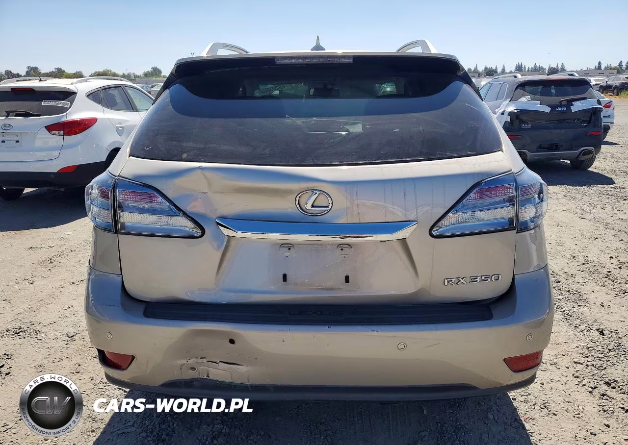 2012 Lexus Rx 350 VIN:2T2BK1BA4CC135745 - 6