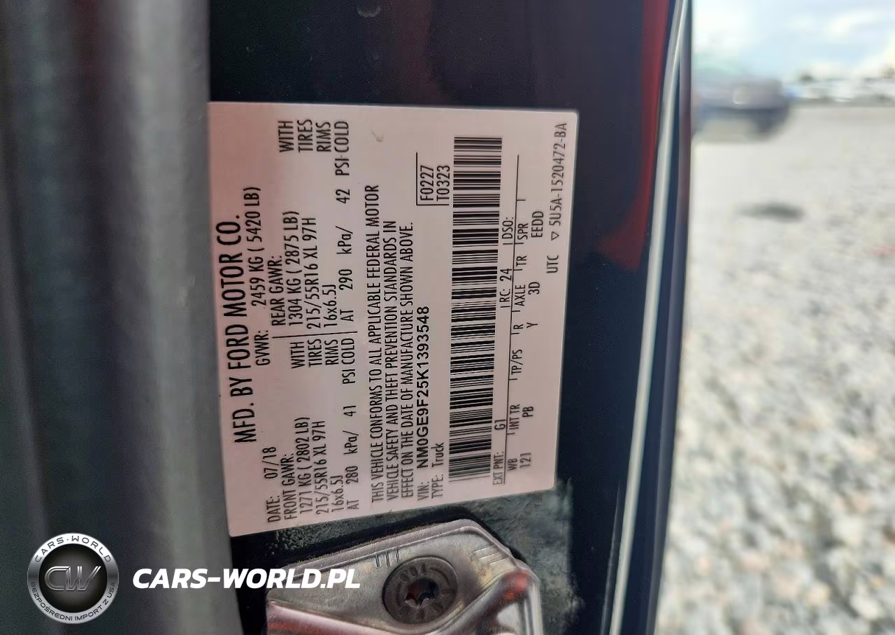 2019 Ford Transit Connect Xlt VIN:NM0GE9F25K1393548 - 13