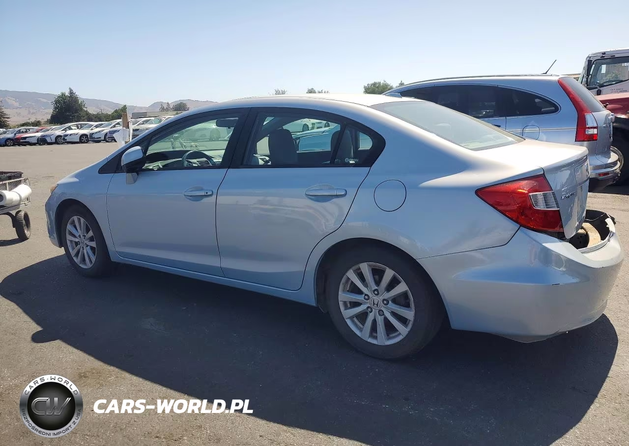 2012 Honda Civic Exl VIN:2HGFB2F90CH520156 - 2