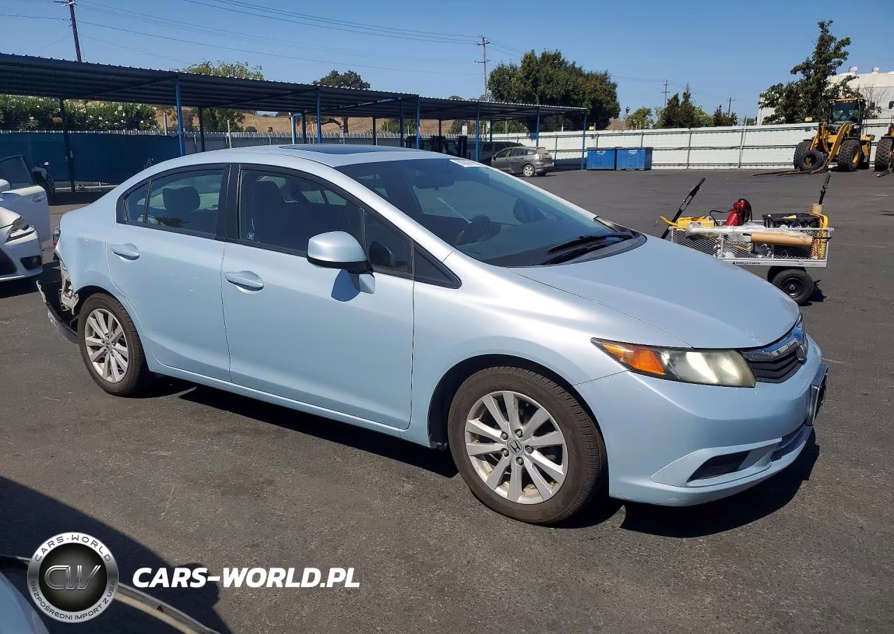 2012 Honda Civic Exl VIN:2HGFB2F90CH520156 - 4