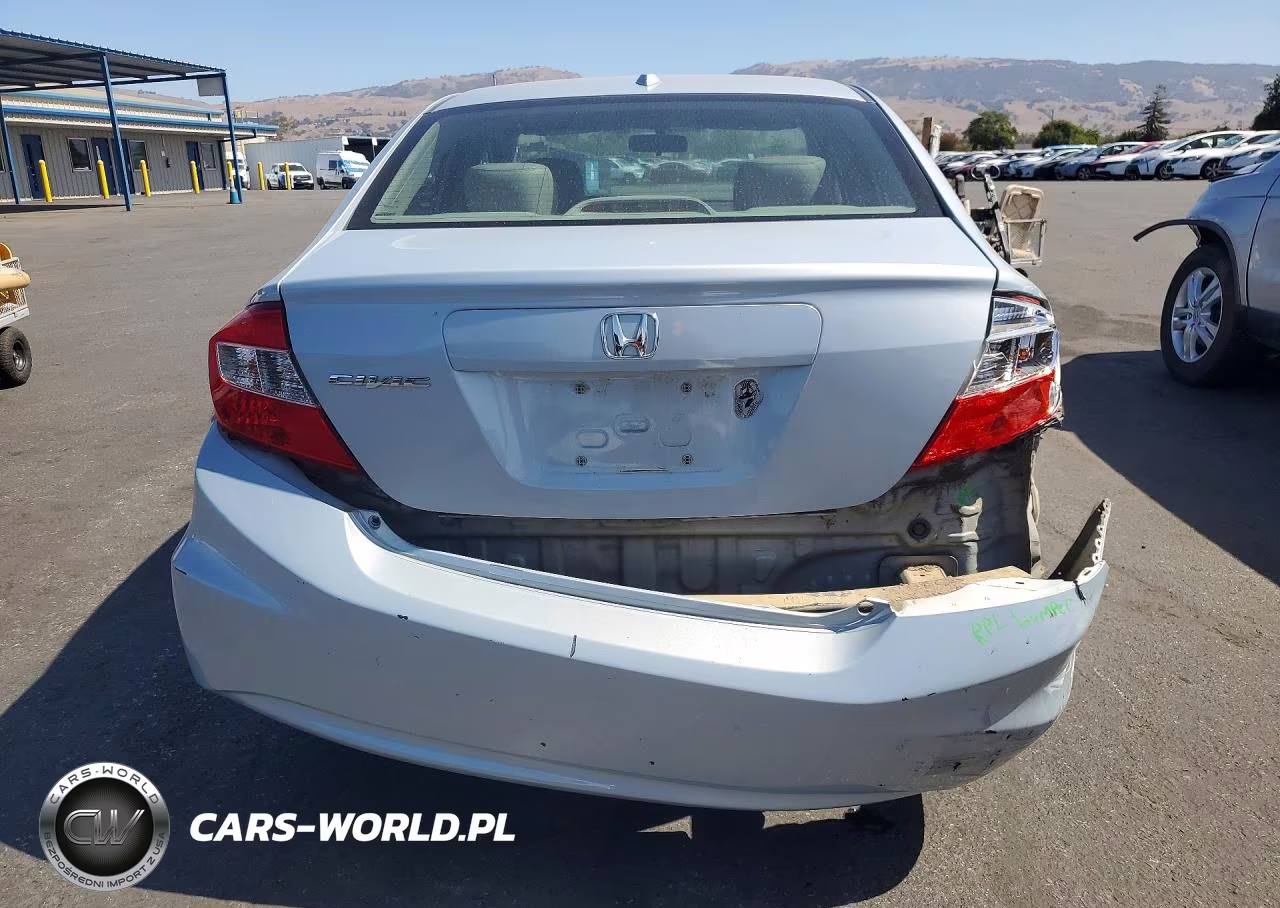 2012 Honda Civic Exl VIN:2HGFB2F90CH520156 - 6