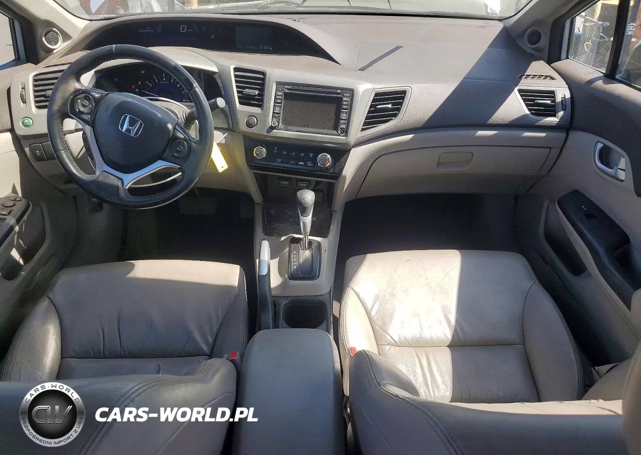 2012 Honda Civic Exl VIN:2HGFB2F90CH520156 - 8