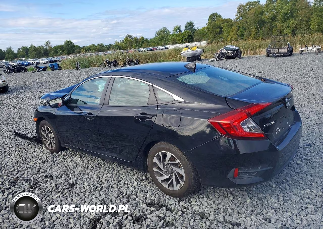 2017 Honda Civic Ex VIN:19XFC2F72HE050113 - 2