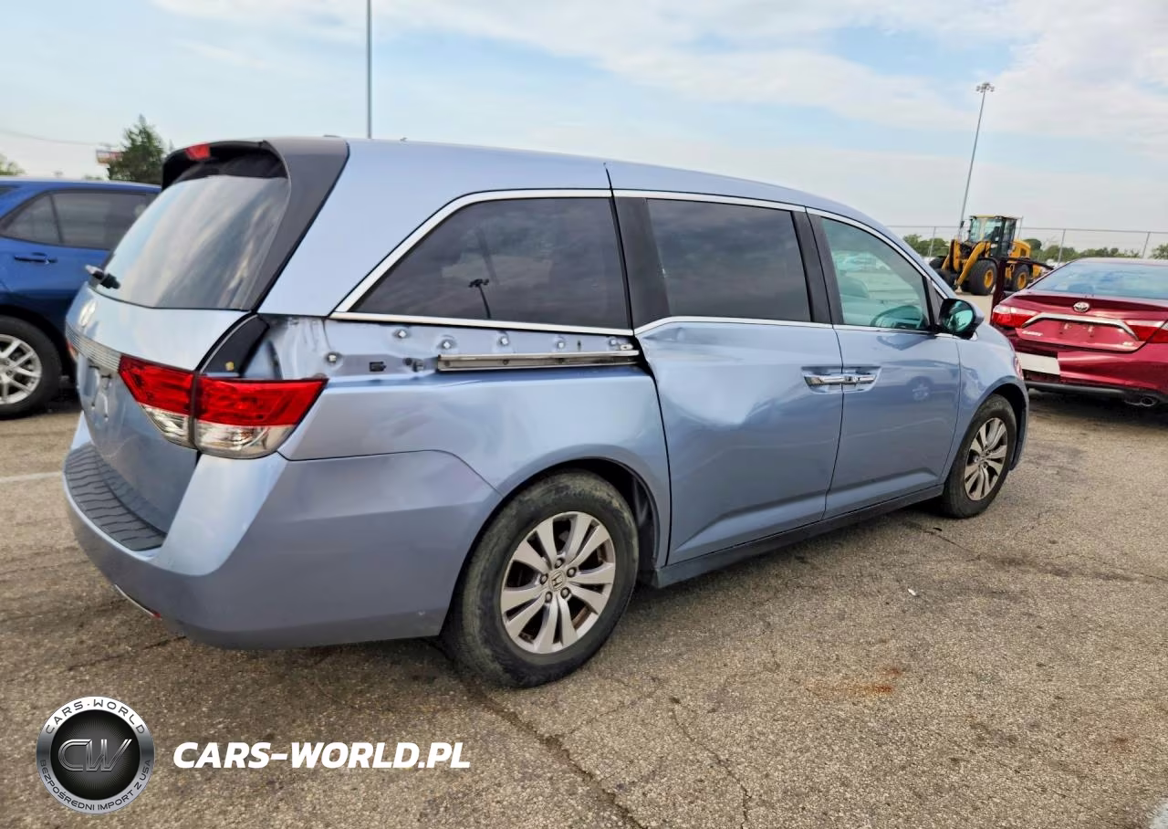 2014 Honda Odyssey Exl VIN:5FNRL5H6XEB129263 - 3