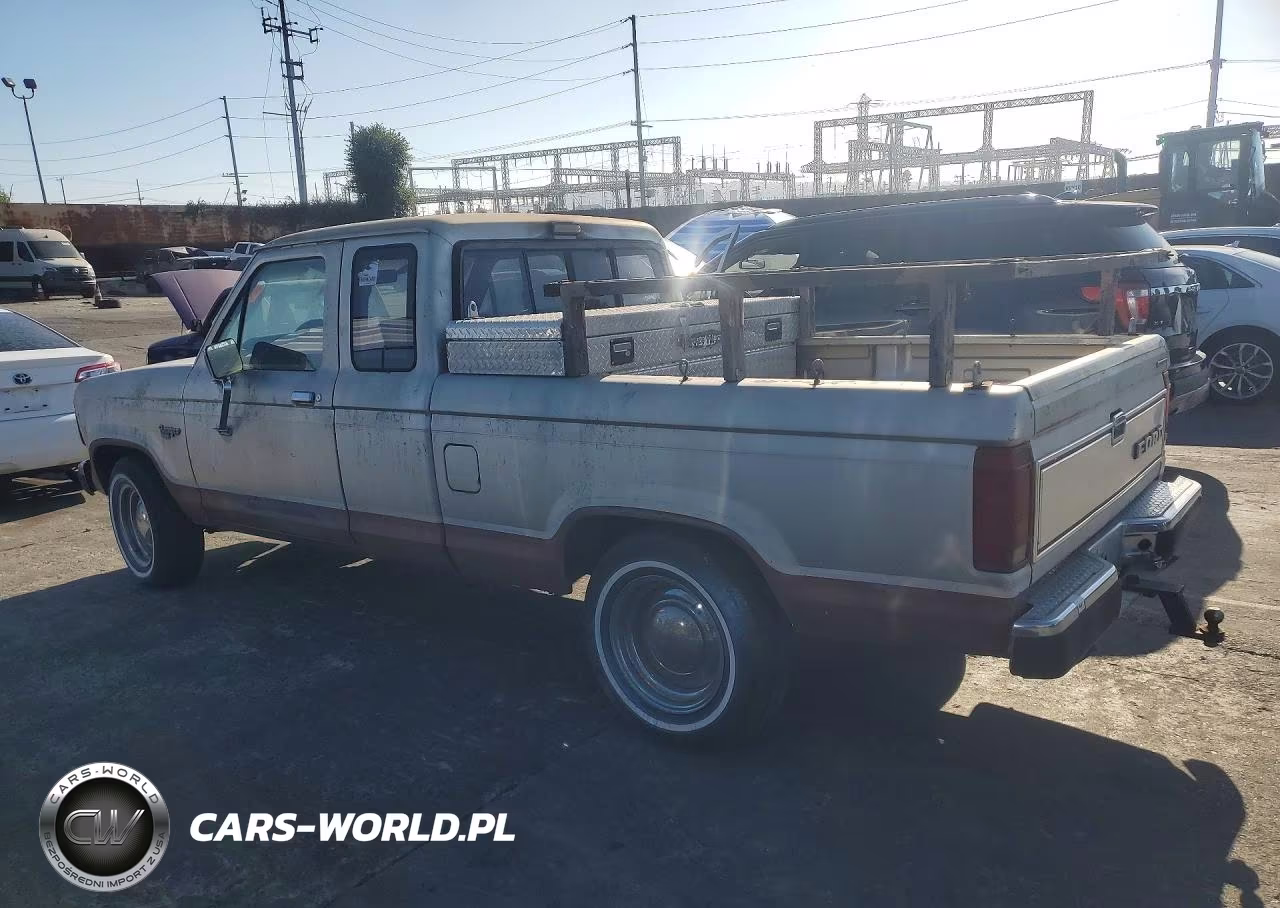 1986 Ford Ranger Super Cab VIN:1FTCR14T1GPB73380 - 2