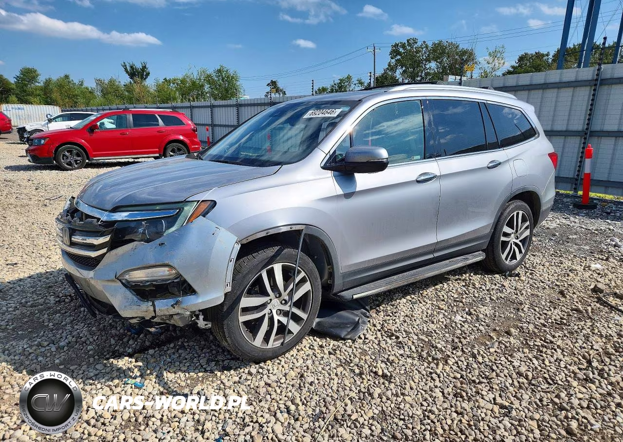 2018 Honda Pilot Touring VIN:5FNYF6H90JB020176 - 1