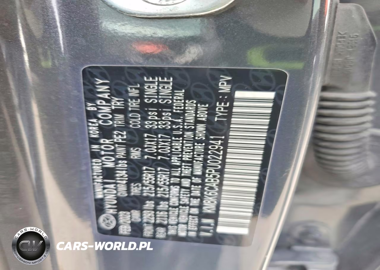 2023 Hyundai Kona Sel VIN:KM8K6CAB5PU022941 - 12