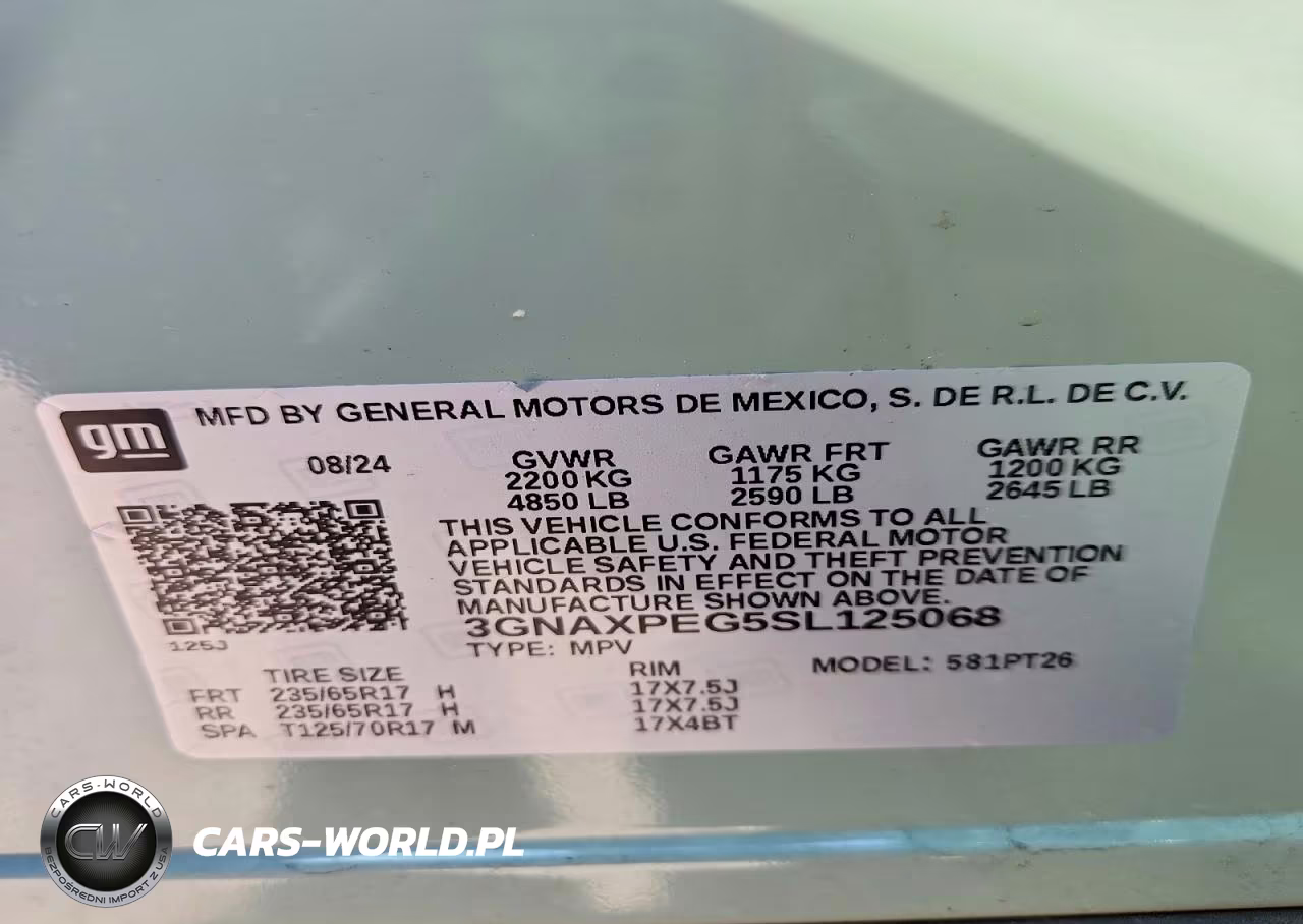 2025 Chevrolet Equinox Lt VIN:3GNAXPEG5SL125068 - 13