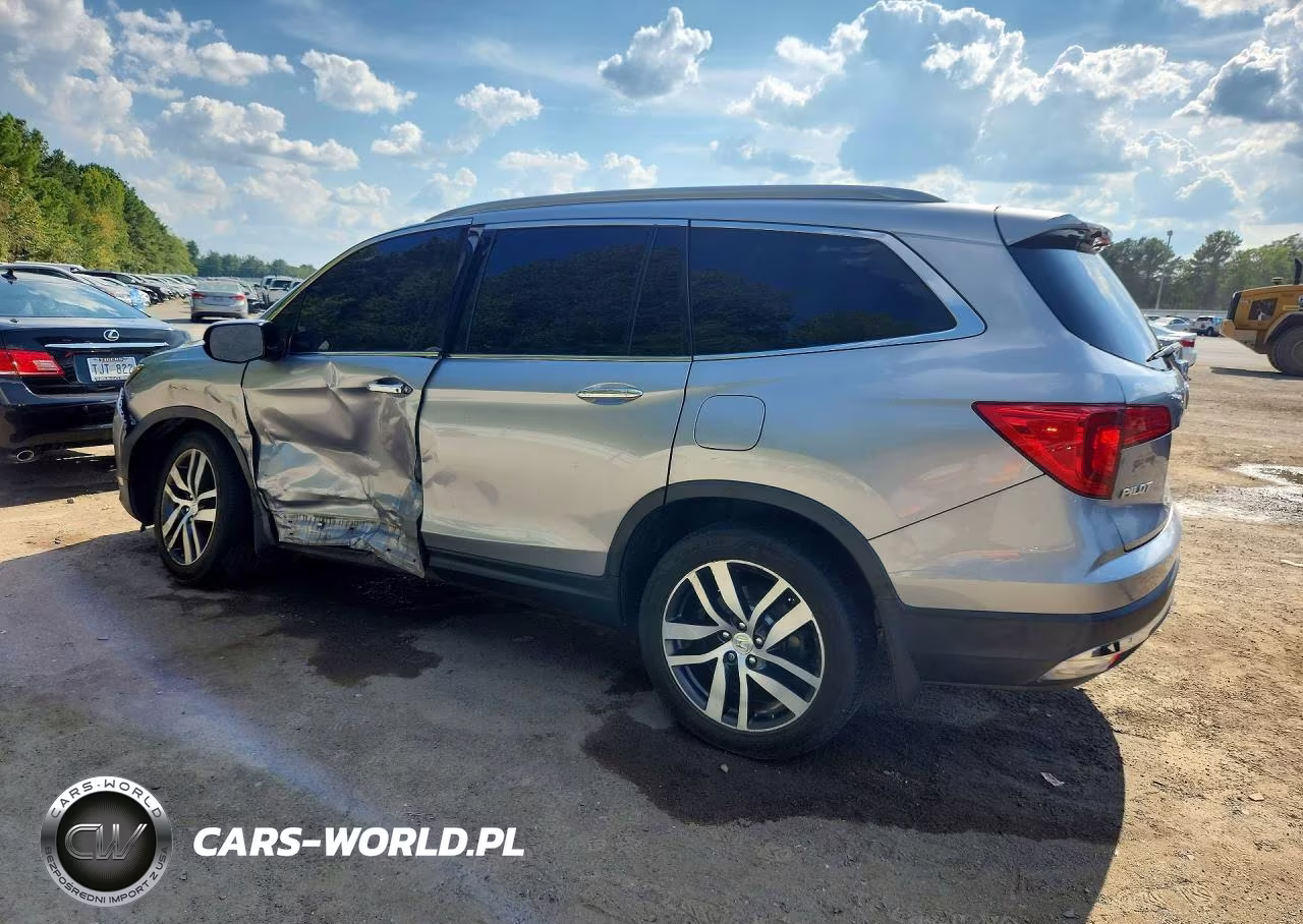 2016 Honda Pilot Elite VIN:5FNYF6H02GB017855 - 2