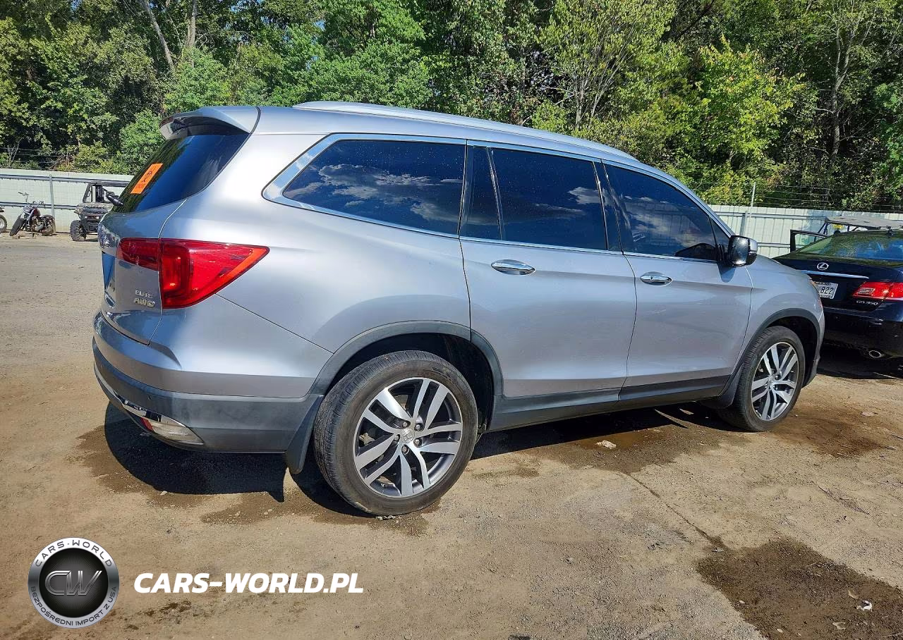 2016 Honda Pilot Elite VIN:5FNYF6H02GB017855 - 3