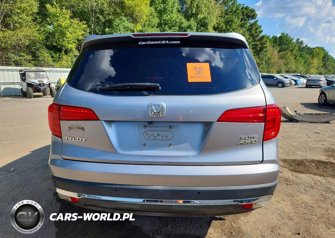 2016 Honda Pilot Elite VIN:5FNYF6H02GB017855 - 6