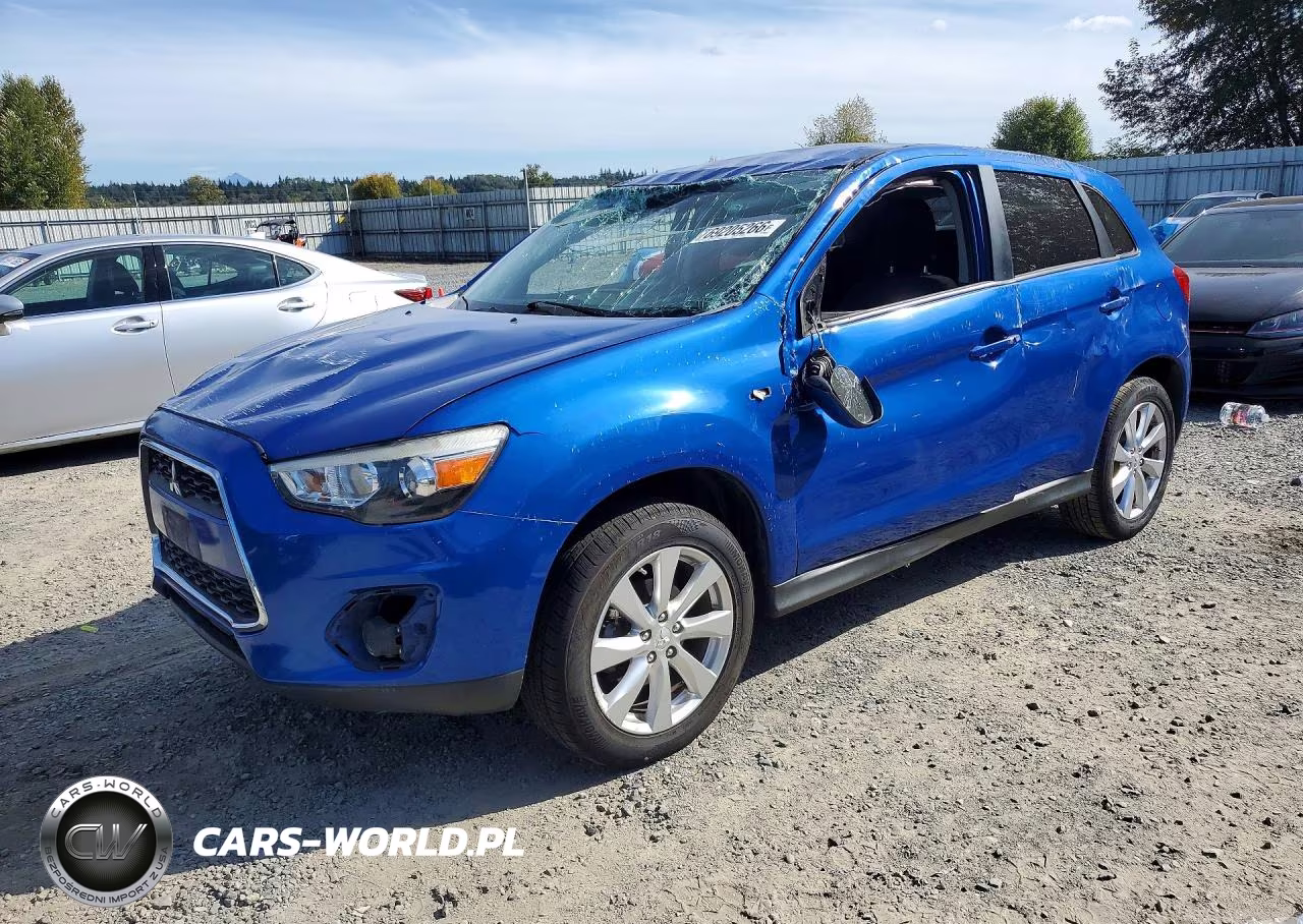 2015 Mitsubishi Outlander Sport Es VIN:4A4AP3AU6FE008711 - 1