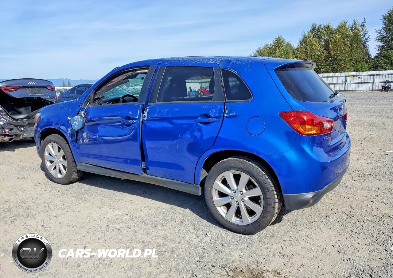 2015 Mitsubishi Outlander Sport Es VIN:4A4AP3AU6FE008711 - 2