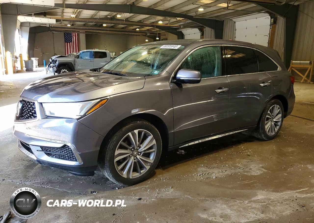 2018 Acura Mdx Technology VIN:5J8YD4H5XJL012351 - 1