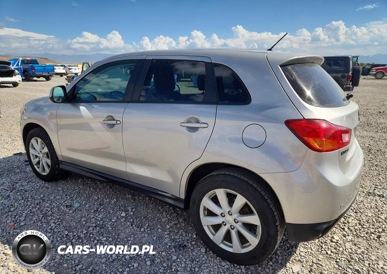 2014 Mitsubishi Outlander Sport Es VIN:4A4AR3AUXEE030445 - 2
