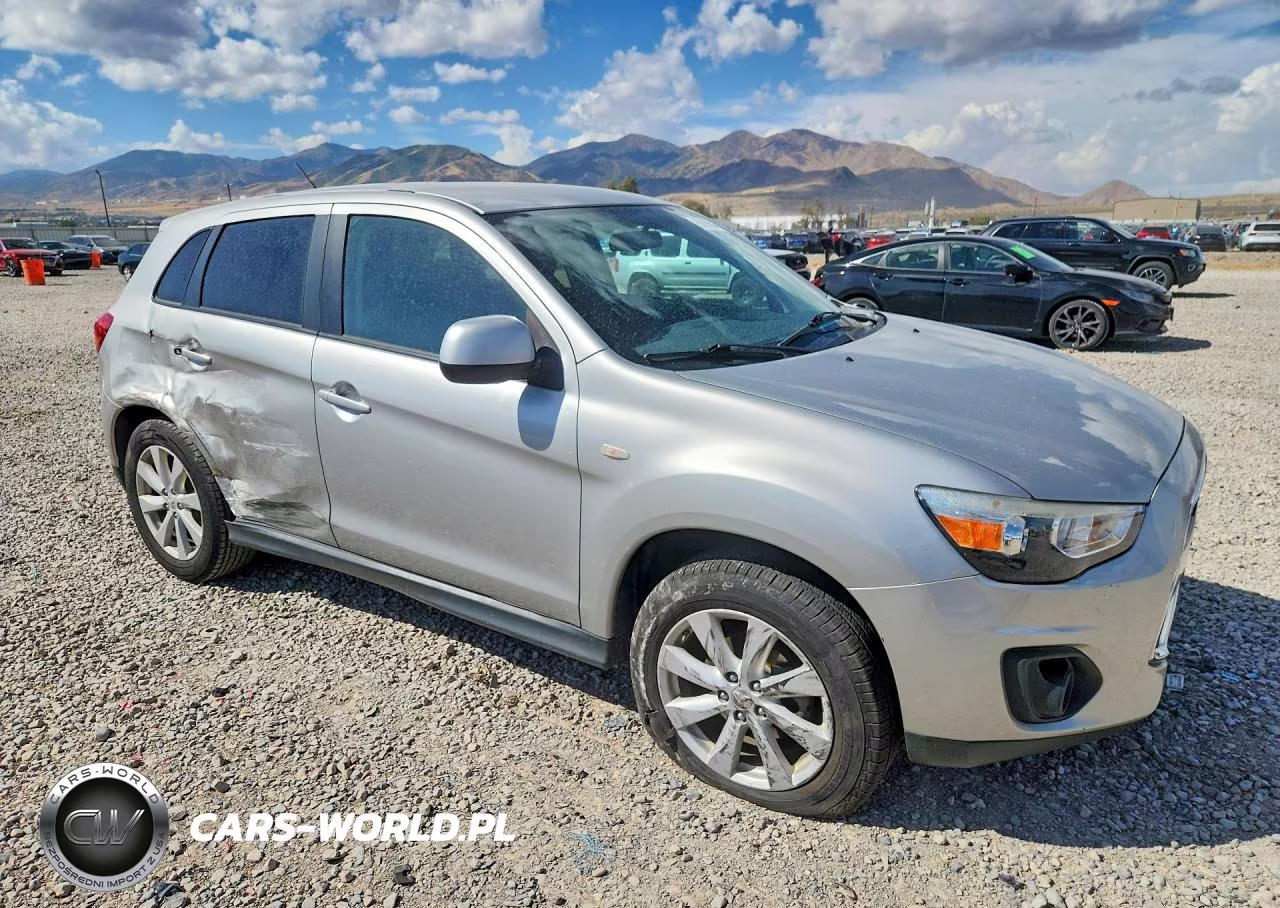 2014 Mitsubishi Outlander Sport Es VIN:4A4AR3AUXEE030445 - 4