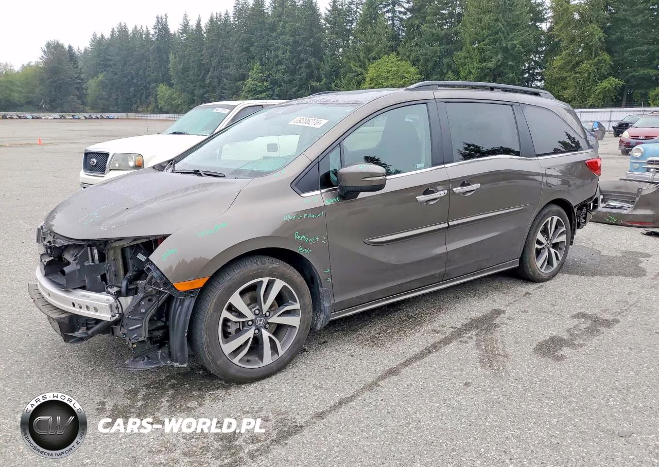 2023 Honda Odyssey Touring VIN:5FNRL6H87PB011827 - 1