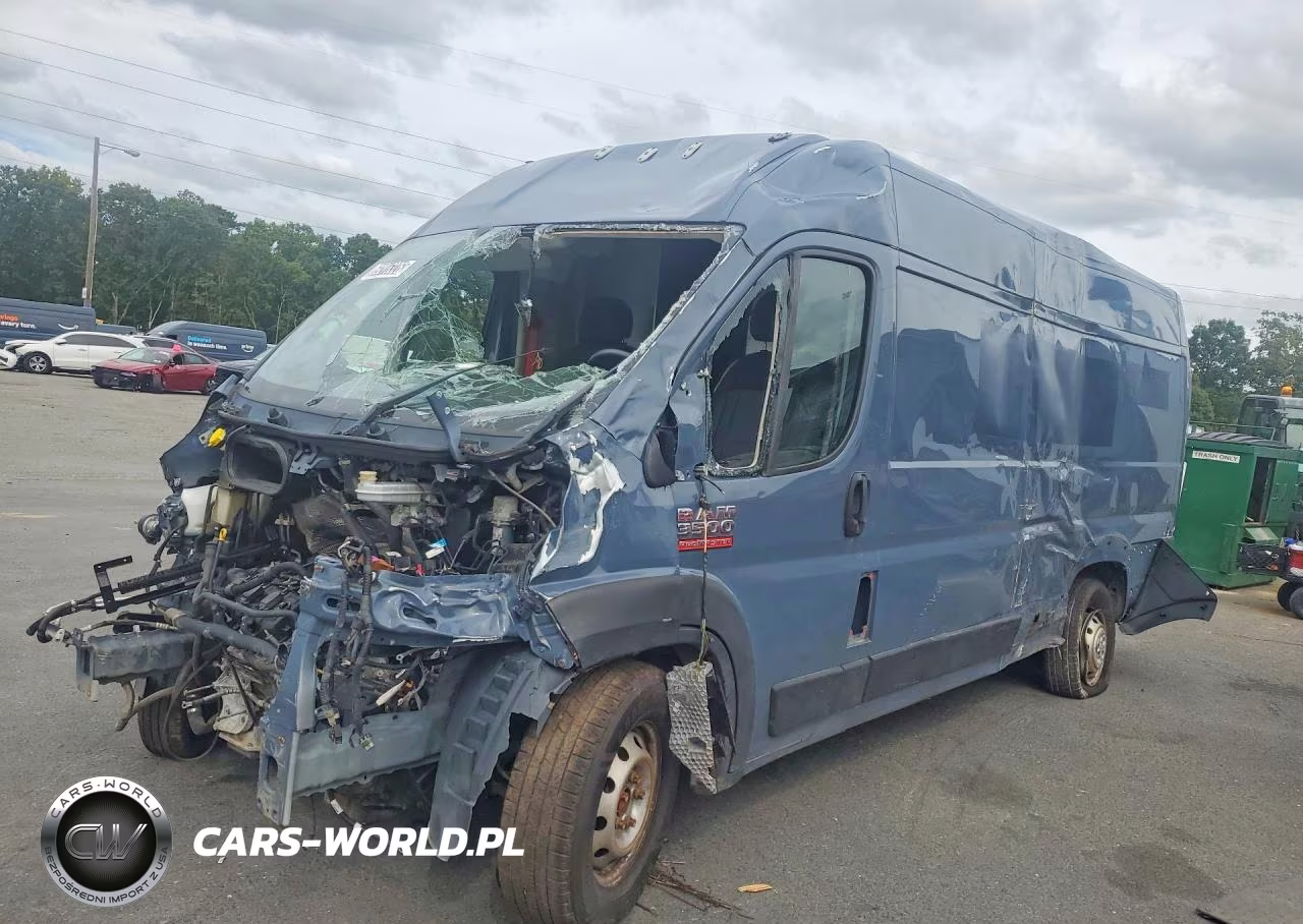 2021 Ram Promaster 3500 Delivery Van VIN:3C6MRVJG9ME571801 - 1