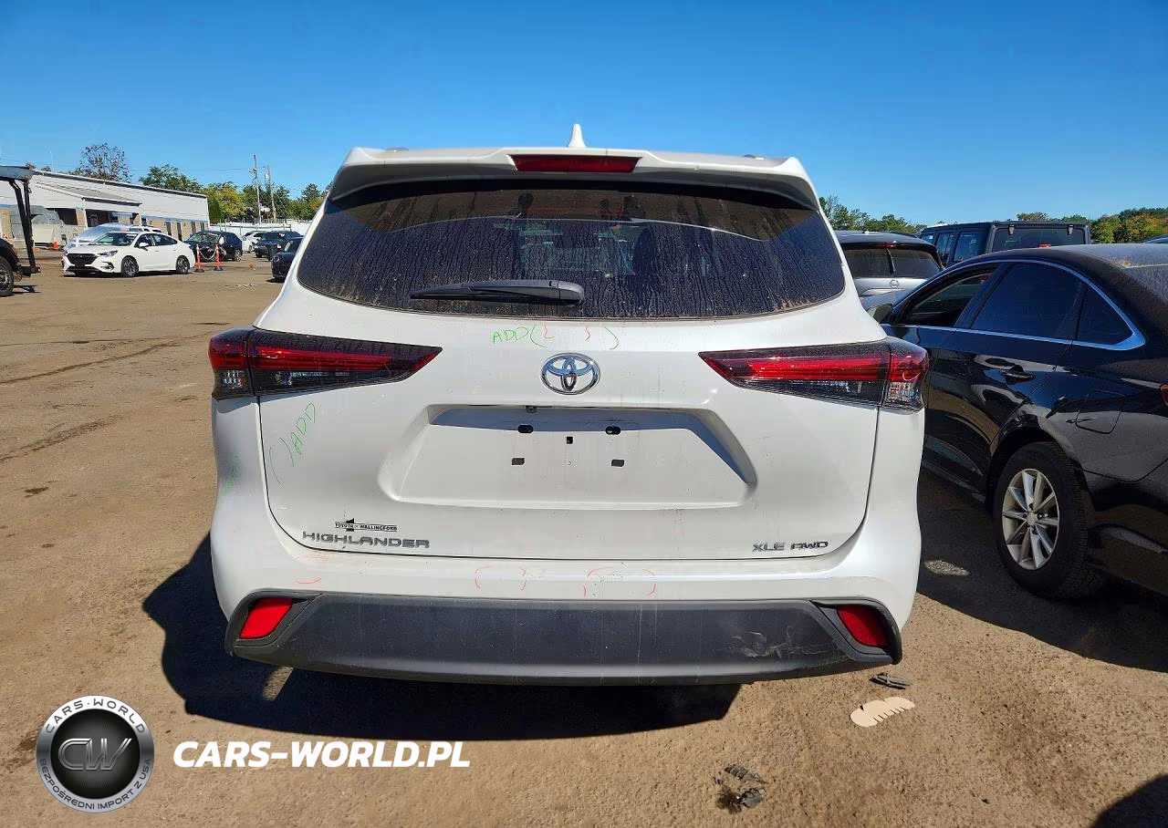 2025 Toyota Highlander Xle VIN:5TDKDRBH4SS586870 - 6