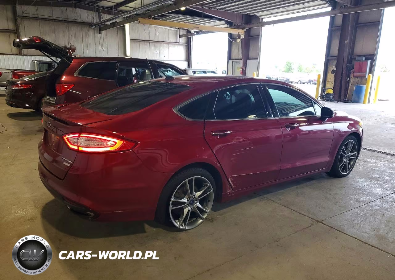 2016 Ford Fusion Titanium VIN:3FA6P0K94GR366027 - 3