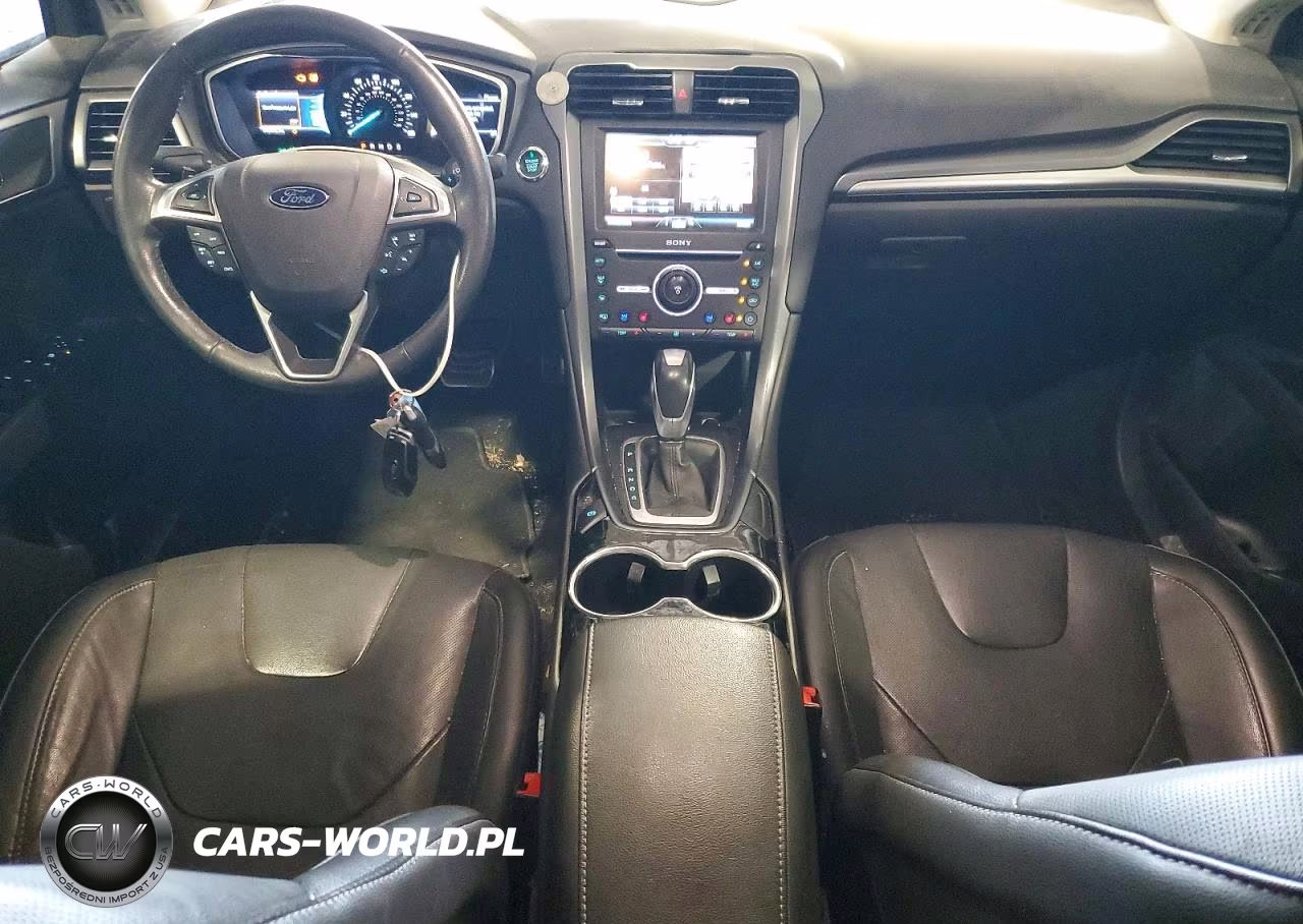 2016 Ford Fusion Titanium VIN:3FA6P0K94GR366027 - 8