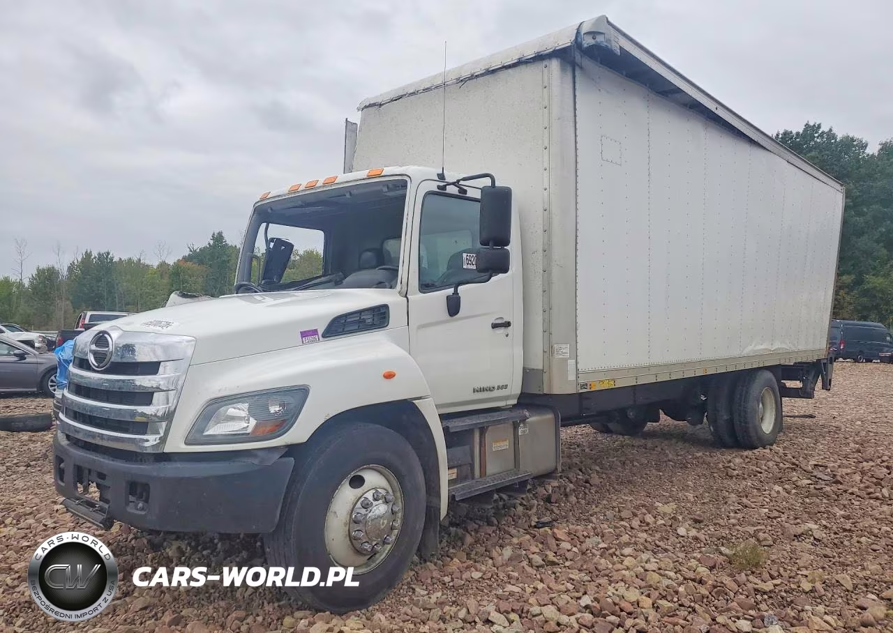 2018 Hino 258-268 Box Truck VIN:5PVNJ8JV0J4S67080 - 1