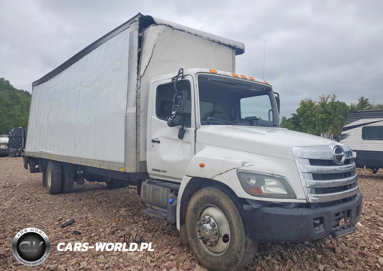 2018 Hino 258-268 Box Truck VIN:5PVNJ8JV0J4S67080 - 4
