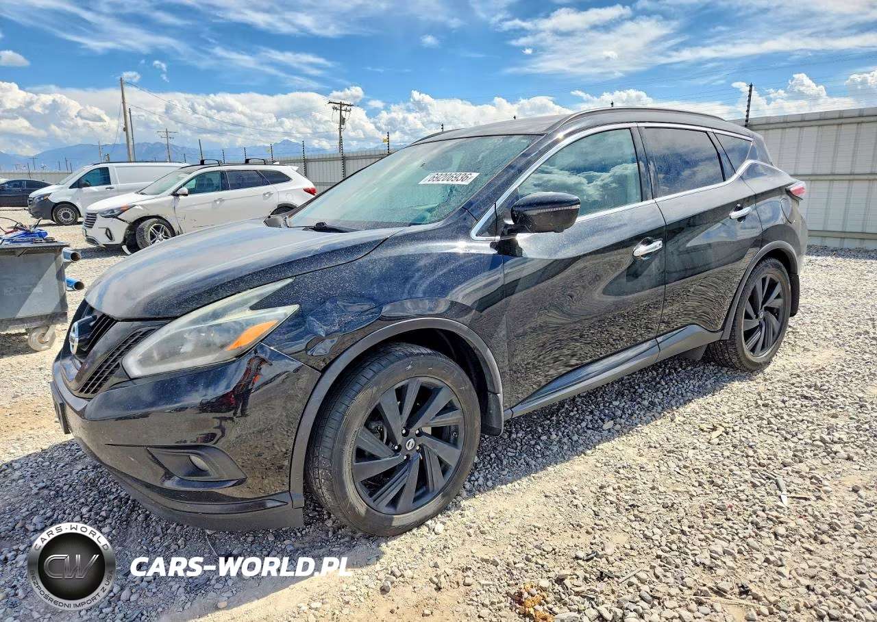 2018 Nissan Murano Sl VIN:5N1AZ2MH3JN114077 - 1