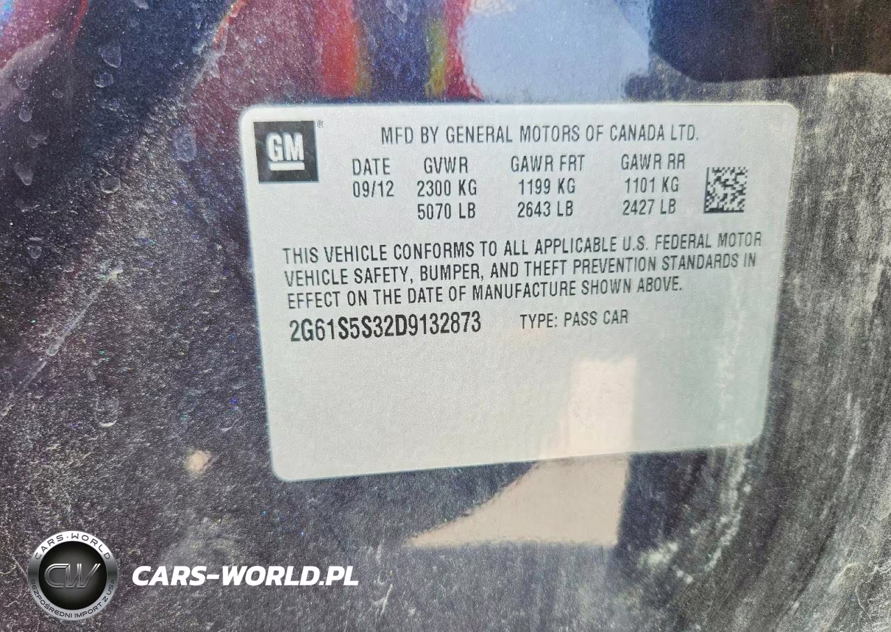2013 Cadillac Xts Premium Collection VIN:2G61S5S32D9132873 - 13
