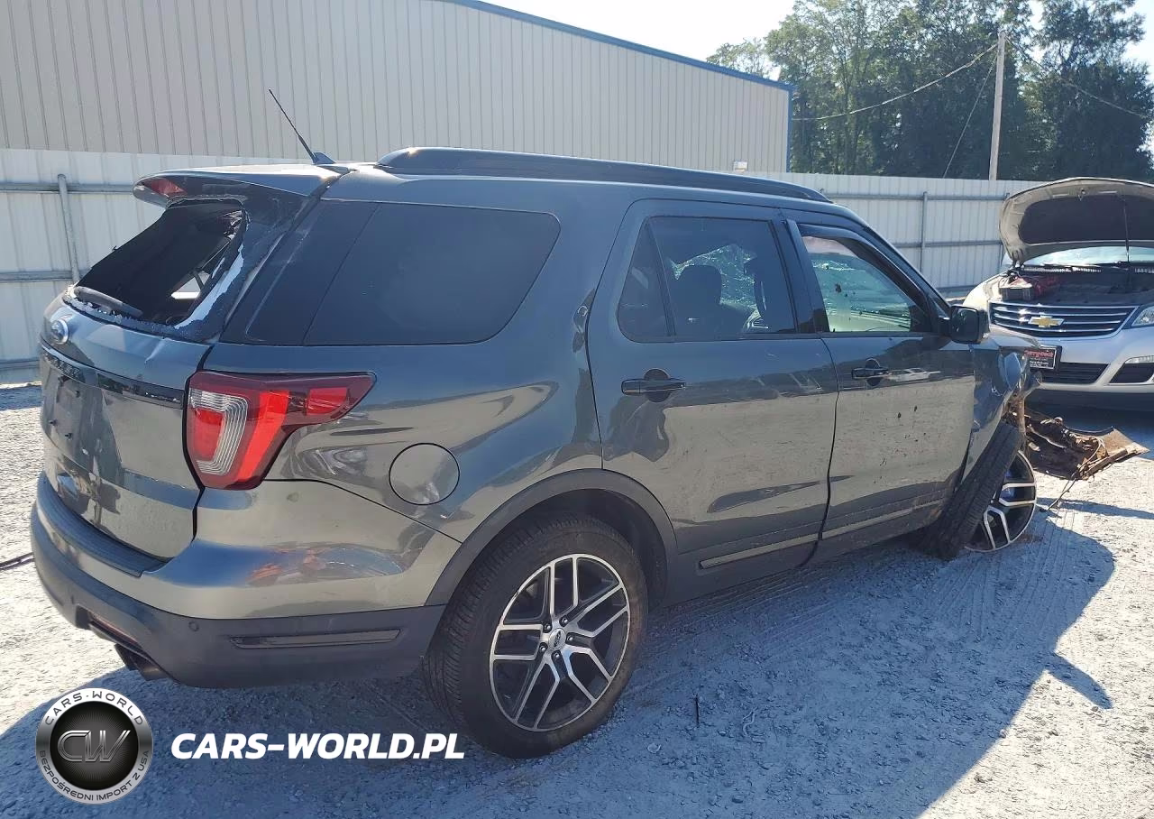 2019 Ford Explorer Sport VIN:1FM5K8GT5KGA67424 - 3
