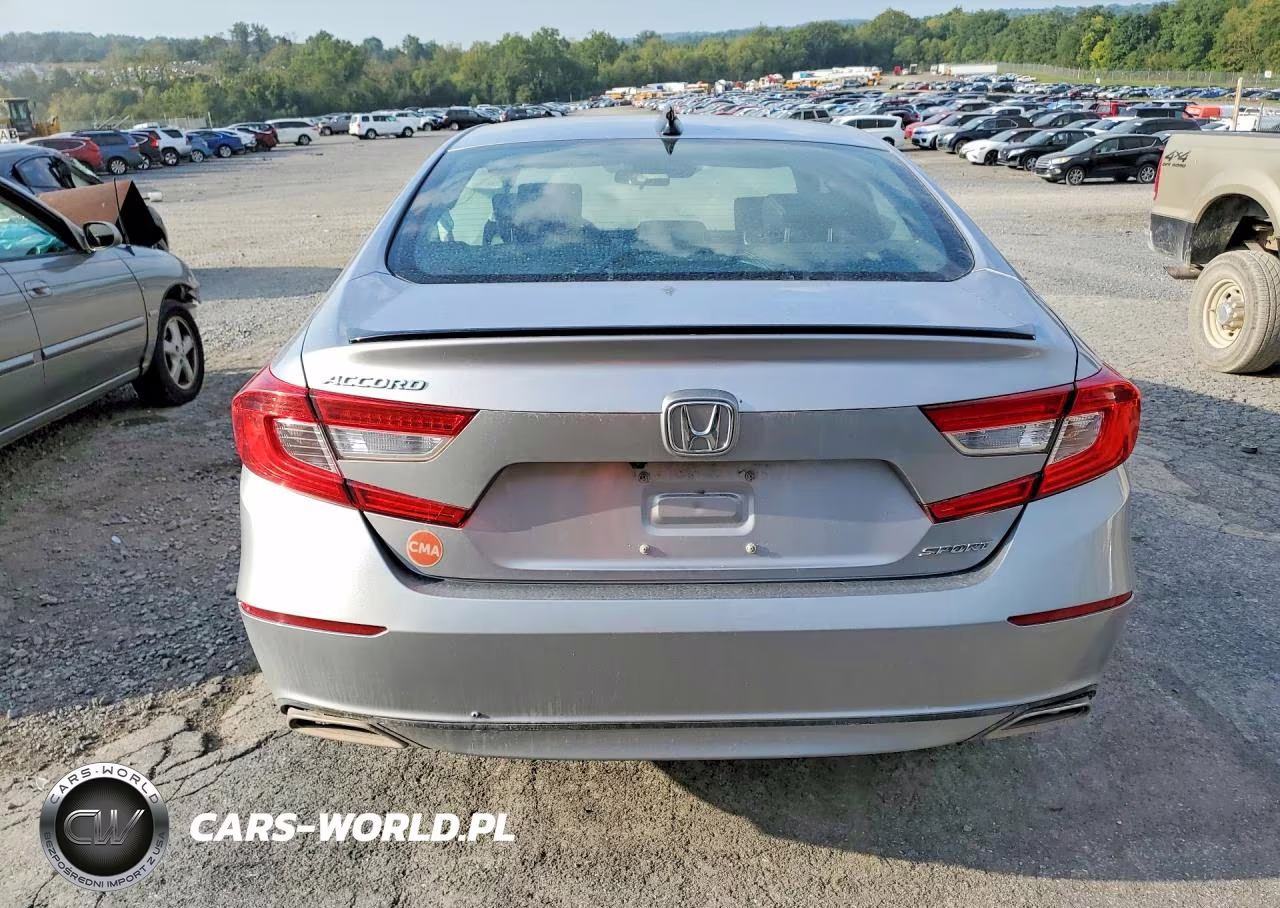 2022 Honda Accord Sport VIN:1HGCV1F39NA100543 - 6