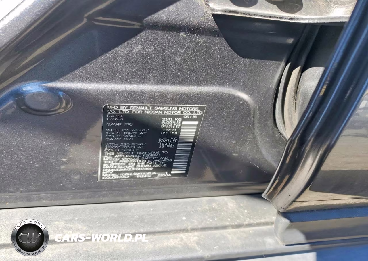 2018 Nissan Rogue Sv VIN:KNMAT2MV2JP607359 - 13