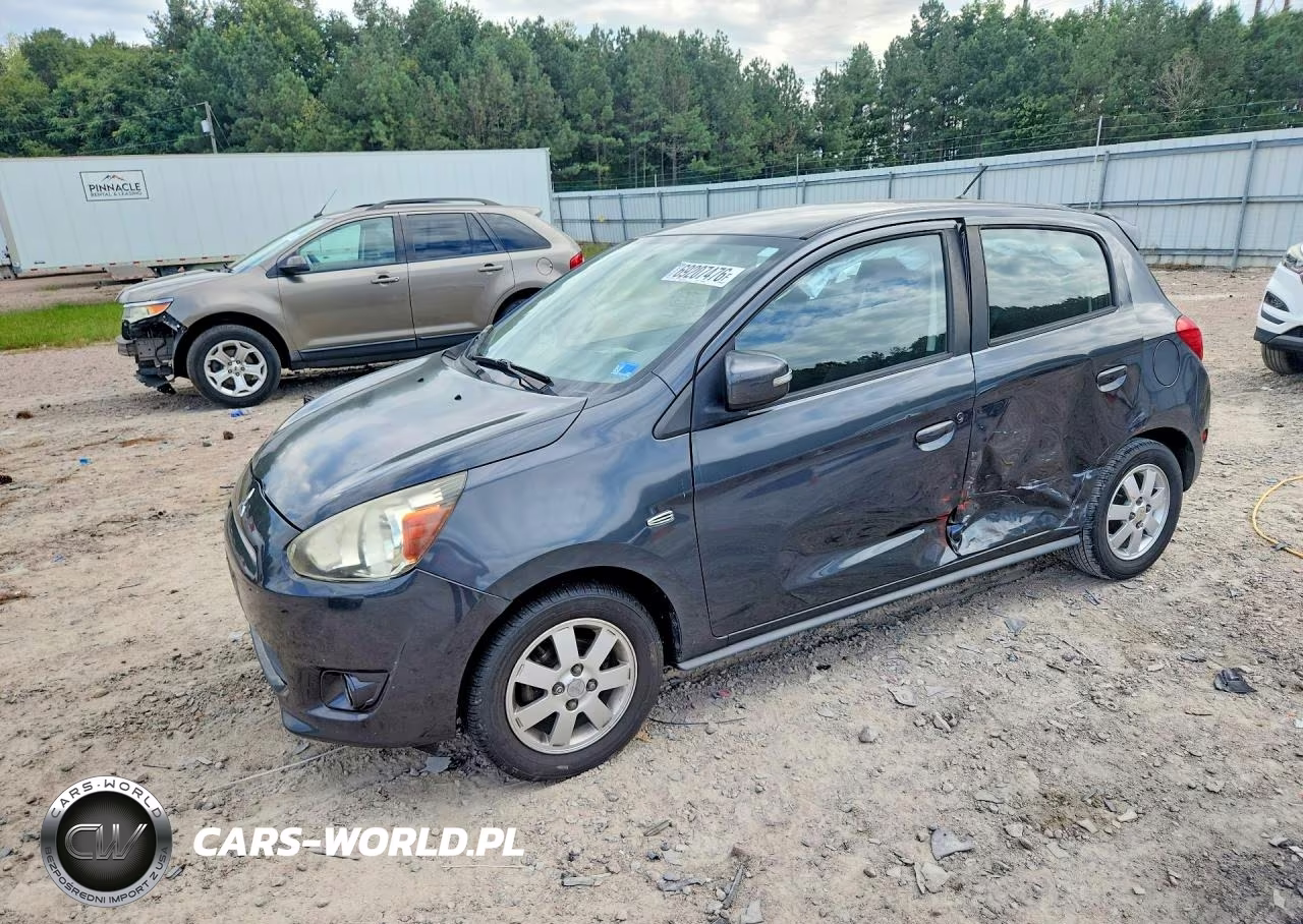 2015 Mitsubishi Mirage Es VIN:ML32A4HJ9FH001316 - 1