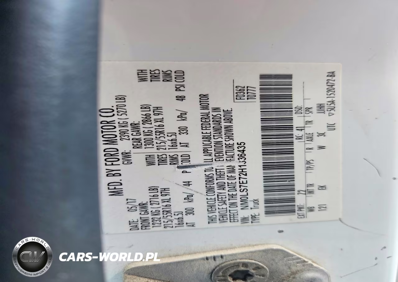 2017 Ford Transit Connect Xl VIN:NM0LS7E72H1336435 - 12