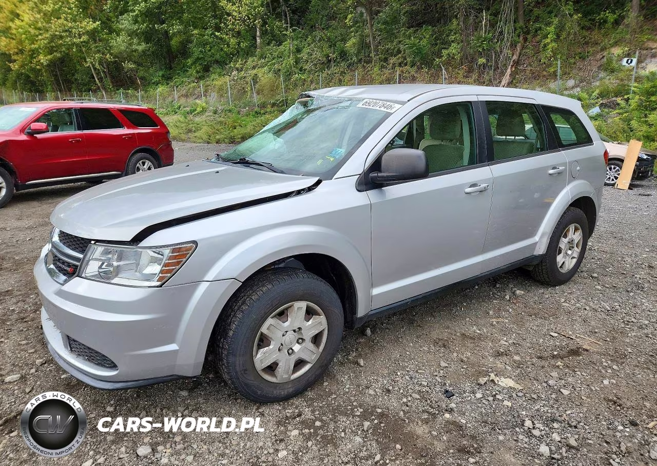 2012 Dodge Journey Se VIN:3C4PDCAB9CT297085 - 1