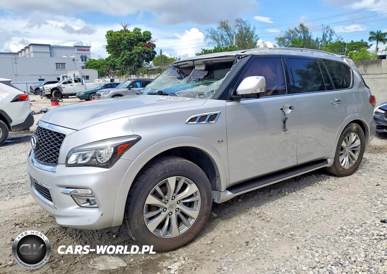 2017 Infiniti Qx80 Base VIN:JN8AZ2NFXH9645334 - 1