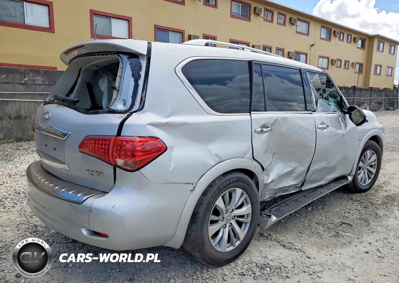 2017 Infiniti Qx80 Base VIN:JN8AZ2NFXH9645334 - 3